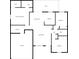 Detailed floorplan showcasing the layout, including primary bedroom, kitchen, living room and garage at 1890 15Th St, Orange City, FL 32763
