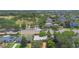 Aerial view of a neighborhood featuring tree-lined streets and green spaces at 2327 Mulbry Dr, Winter Park, FL 32789