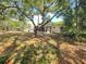 Expansive backyard with mature trees offers privacy and ample space for outdoor activities at 2332 Hadley St, Deltona, FL 32738