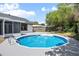 A refreshing backyard pool offers relaxation and recreation at 245 Rosita Dr, Debary, FL 32713