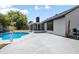 View of the pool and patio area, perfect for outdoor enjoyment at 245 Rosita Dr, Debary, FL 32713