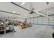 Bright and expansive garage with ample storage and a vehicle inside at 2551 Cross Country Dr, Port Orange, FL 32128