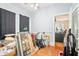 Bedroom filled with items and hardwood floors at 257 Huntington Dr, Deland, FL 32724