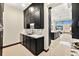 Kitchen with granite countertops, custom cabinetry, and stainless steel dishwasher at 2636 S Peninsula Dr, Daytona Beach, FL 32118