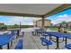 Community picnic area with tables and seating for outdoor enjoyment at 343 Lazio Cir, Debary, FL 32713
