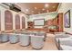 Community theater room with a large screen, comfortable seating, and shelving units at 343 Lazio Cir, Debary, FL 32713