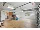 The large garage features a laundry area, storage shelving, and a bright, open layout at 44 Fairway Cir, New Smyrna Beach, FL 32168