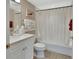 Bathroom featuring neutral walls and a full bathtub at 4670 Links Village Dr # A506, Ponce Inlet, FL 32127