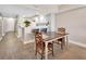 Inviting dining area next to the kitchen featuring a table and chairs at 4670 Links Village Dr # A506, Ponce Inlet, FL 32127