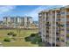 Beautiful building with multiple balconies overlooking lawn and ocean at 4670 Links Village Dr # A506, Ponce Inlet, FL 32127