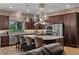 Gourmet kitchen with granite countertops, stainless steel appliances, and a central island at 5430 Nw 35Th Lane Rd, Ocala, FL 34482