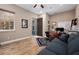 Bright home office with desk, sofa, and ample natural light at 5430 Nw 35Th Lane Rd, Ocala, FL 34482