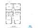 Detailed floor plan showcasing the layout with measurements for each room in the home at 707 Hamilton St, New Smyrna Beach, FL 32168