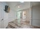 Bedroom featuring a light color palette, and wood-look flooring at 940 Valencia Ave, Daytona Beach, FL 32114