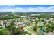 Aerial view of the home nestled in a well-maintained residential neighborhood at 941 Pizarro Dr, Daytona Beach, FL 32119
