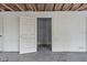 An unfinished basement with exposed beams at 1601 Big Tree Rd # 1302, South Daytona, FL 32119