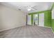 A primary bedroom with a connected bathroom and two closets at 1601 Big Tree Rd # 1302, South Daytona, FL 32119