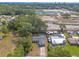 Aerial view of property highlighting the home, yard, and surrounding community at 1617 Tuscaloosa Ave, Daytona Beach, FL 32117