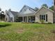Charming single-story home featuring stucco and stone accents, dark shutters, and a well-manicured lawn at 1870 Pepper Tree Ln, Deland, FL 32720