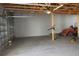 Large unfinished garage with multiple bays at 1870 Pepper Tree Ln, Deland, FL 32720