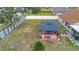 Spacious backyard featuring a gazebo with seating, offering a relaxing outdoor space at 2287 Belen Dr, Deltona, FL 32738