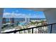 A breathtaking, sweeping view of the city from a balcony at 3003 S Atlantic Ave # 21A2, Daytona Beach Shores, FL 32118