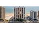 Oceanfront condo building boasts stunning views and private beach access with street and beach views at 3003 S Atlantic Ave # 21A2, Daytona Beach Shores, FL 32118