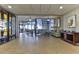 Spacious lobby featuring tile flooring, recessed lighting, and comfortable seating at 3003 S Atlantic Ave # 21A2, Daytona Beach Shores, FL 32118