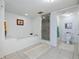 Comfortable bathroom with shower and bath at 3145 S Atlantic Ave # 503, Daytona Beach Shores, FL 32118