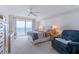 Inviting bedroom with beautiful natural light at 3145 S Atlantic Ave # 503, Daytona Beach Shores, FL 32118