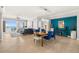 Open-concept living space featuring ocean views, living and dining areas at 3245 S Atlantic Ave # 304, Daytona Beach Shores, FL 32118