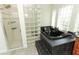Bathroom with tiled shower, glass block windows and jacuzzi tub at 340 Hampton Hills Ct, Debary, FL 32713