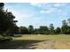 Scenic view of the golf course with lush green grass and mature trees at 340 Hampton Hills Ct, Debary, FL 32713