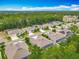 An aerial view of a well maintained residential neighborhood at 409 Nowell Loop, Deland, FL 32724