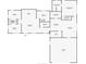 Detailed floor plan showcasing the layout of the house, including the living room, bedrooms, kitchen, and bathrooms at 511 Doctors Dr, Oviedo, FL 32765