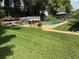 Large backyard with pool, patio area, deck, and gazebo at 516 Hickorywood Ave, Altamonte Springs, FL 32714