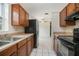 Practical kitchen layout with ample counter space and updated appliances at 566 S Floyd Cir, Deltona, FL 32725