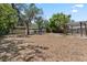 Expansive backyard space with a shed, pergola, and lots of open space at 632 Tarragona Way, Daytona Beach, FL 32114
