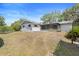 Spacious backyard with a patio, and screen porch to enjoy all year round at 990 W French Ave, Orange City, FL 32763