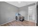 Neutral bedroom with hard surface flooring at 1191 Tracy Dr, Port Orange, FL 32129