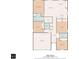 Detailed floor plan showcasing the layout of the 1,726 sq ft home at 12079 Alder Branch Loop, Orlando, FL 32824
