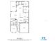 Detailed floor plan showcasing the layout of the home, including room dimensions and placement at 1233 Girog Ave, Port Orange, FL 32129
