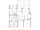 Detailed floor plan illustrating the layout of rooms at 1412 Bent Oaks Blvd, Deland, FL 32724
