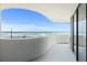Spacious balcony offering breathtaking ocean views and serene outdoor space at 1420 N Atlantic Ave # 202, Daytona Beach, FL 32118
