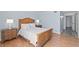 A well-lit bedroom with two bedside tables at 1420 N Atlantic Ave # 202, Daytona Beach, FL 32118