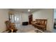 Spacious living room area featuring light gray floors and a neutral color scheme at 1621 Anniston Ave, Daytona Beach, FL 32117