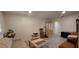 Inviting living room area featuring light gray floors and a neutral color scheme at 1621 Anniston Ave, Daytona Beach, FL 32117