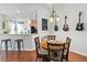 Dining area with hard floors, ornate chairs, and easy access to the kitchen at 191 Sedona Cir, Daytona Beach, FL 32124
