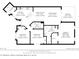 Detailed floor plan showcasing the layout of this 1,459 sqft Daytona Beach home, including kitchen, bedrooms, and living spaces at 191 Sedona Cir, Daytona Beach, FL 32124