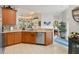Open concept kitchen featuring stainless steel appliances and an inviting view at 191 Sedona Cir, Daytona Beach, FL 32124
